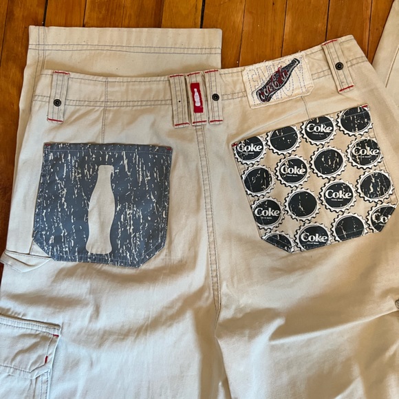 Vintage Coca Cola cargo pants - Picture 3 of 7